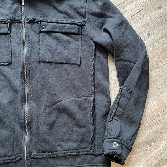 Hurley Men’s Zip Mock Neck Sweater​ - Picture 2 of 6